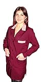 Veste de travail de couleur bordeaux, manches longues, mélange de coton de repassage très facile, 2 poches confortables et poche pectorale. Empiècements sur le cou et les poches. Article très recommandé pour les maîtres, les comptoirs et autres activités infinies où vous avez besoin d'une chemise de travail. Excellent rapport qualité prix.
