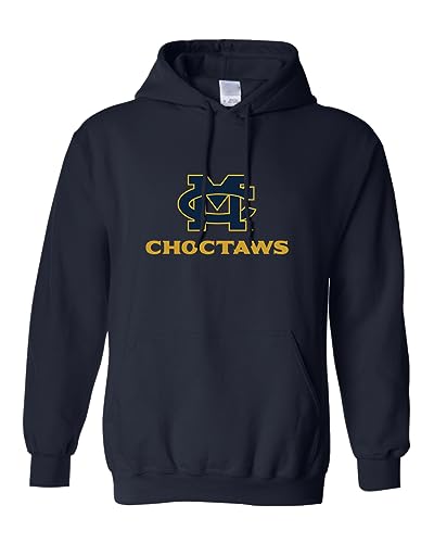CreateMyTee | Mississippi College Choctaws Hooded Sweatshirt