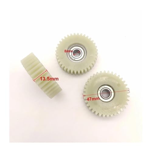 Image of 47.5x13.5mm 36T Planetary Gear with 8mm Bearings - Nylon Wheel Hub Gear for Bafang Motors, Durable E-Bike Parts