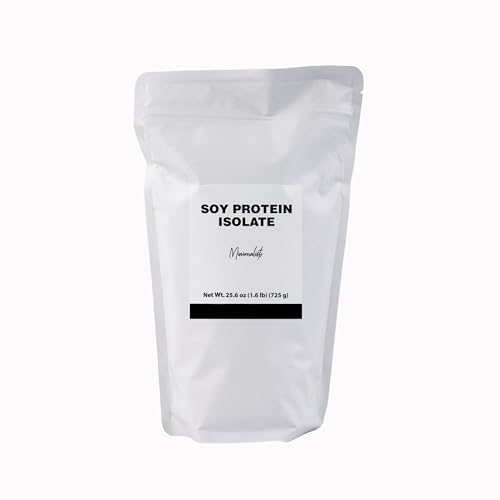 Minimalist Soy Protein Isolate Ideal for Smoothies and Shakes Packaged for Convenience in a Resealable Bag (1.6 Pound Soy Protein Isolate)