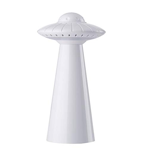 Preisvergleich Produktbild Lsgepavilion Multifunktions-Schreibtischlampe, Bürobedarf, UFO-Design, wiederaufladbar, LED, dimmbar, lesbar, flackerfreies Licht weiß