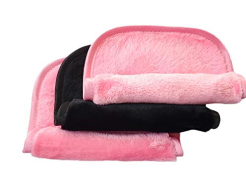 Y2Petals Reusable Makeup Remover Cloths, Makeup Remover Towels, Reusable Makeup Remover Pads, Makeup Remover Cloth, Face Cloths, Face Cloths, Face Wash Cloths For Your Faceholographic Pouch, Set Of 3 (6*6 Inch) #TOP3