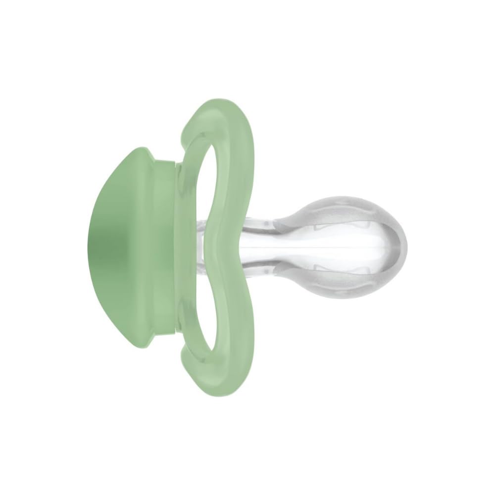 MAM Air Ciuccio in Set da 2, in Silicone Skinsoft con Custodia Porta Succhietto, 16+ Mesi, Azzurro