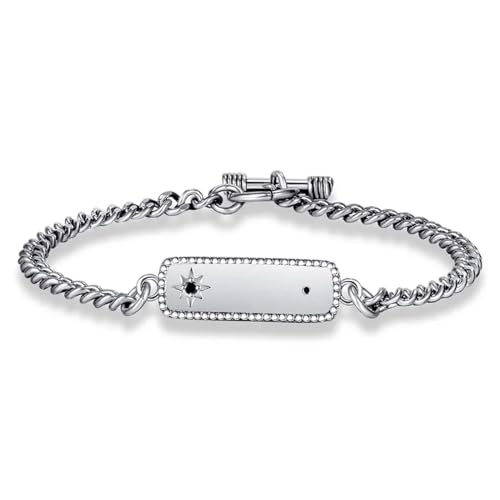 Bracelet carré et étoile bracelet rond hommes femmes couples