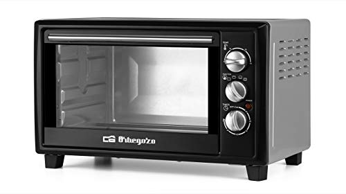 ORBEGOZO 16368 Horno eléctrico de sobremesa. Capacidad de 20 litros HO 210 20L, Inox