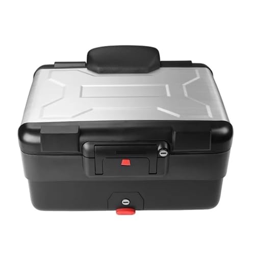 Top Case Moto en Alliage d'Aluminium Argent pour BMW R1200GS et Honda CB500X