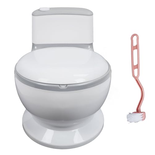 Inicio para el Baño para el Baño para Niños del Baño de Entrenamiento de Bebés Portátil Extraíble Ajustable para Niños, Fácil de Limpiar, para Salidas, Viajes (GRAY)