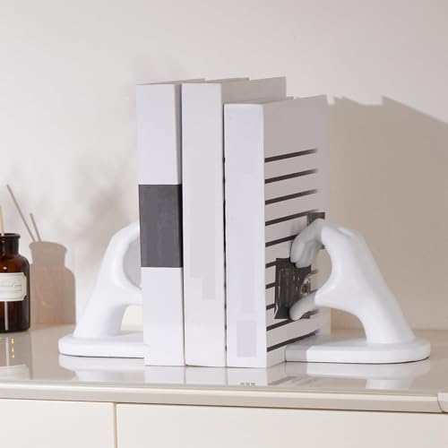 Serre-livres dorés pour étagère de bureau et décoration de table basse