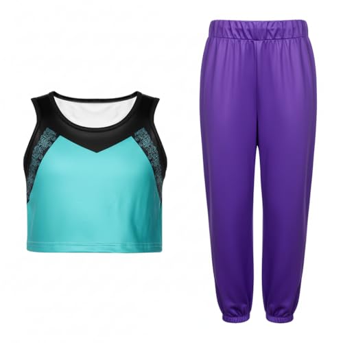 Ficlwigkis De-mon Hu-nters Kostüm für Erwachsene Damen Cosplay Kostüme für Karneval Party (Grün, 140)