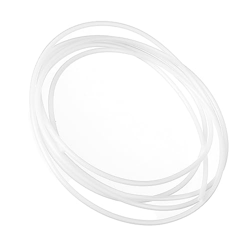 Image of Othmro 1Pcs 6.56ft Length PTFE Teflon Bowden Tube, 0.08inch ID x 0.12inch OD Milky White Connector Tubing, Printer Teflon Tube Ptfe Tubing for 3D Printer Transportation of Gelatin, Pectin