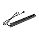 Adam Hall Cables 87471 19 Stromverteiler 1HE 8-Fach mit Schalter