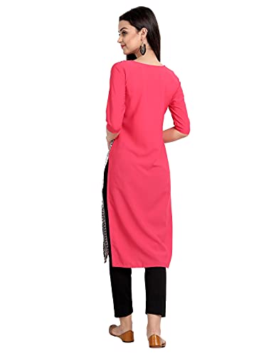 Image of Women's Crepe Straight Kurta