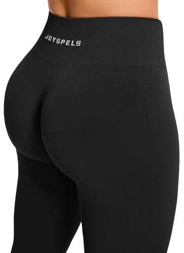JOYSPELS Seamless Bums Lifting Gym Leggings for Women UK High Waist Tummy Control Womens Activewear Workout Sports Running Yoga Pants - Image 4