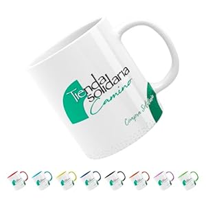 Taza Personalizada | Tazas de Colores Personalizadas con tu Foto y Texto | Personaliza tu Taza | Regalo Personalizado | Hasta Tres Fotos | Compra Solidaria