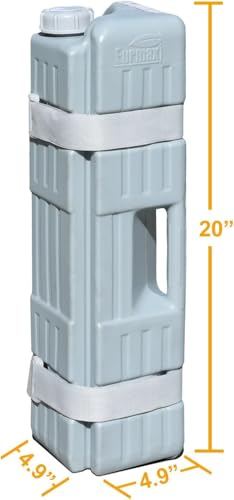 Eurmax USA Universal Upgraded Water Weight Heavy Duty Feet Leg Weights Bag Canopy Weights for Gazebo Shelter,Pop up Canopies Instant Tents(4 Pcs Weights)