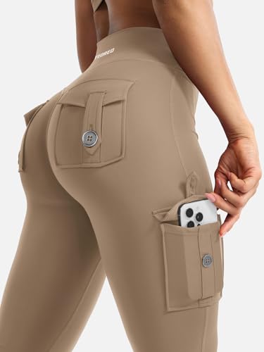 Image of YEOREO CoreFlex Women Workout Flare Leggings