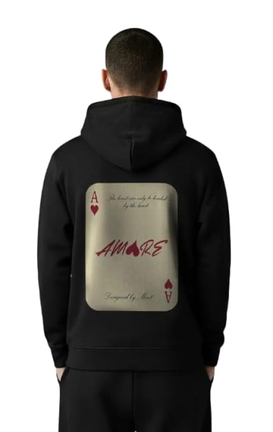 Image of Meut Men's Cotton Blend Hoodie | Stylish & Warm Sweatshirt for Gym, Running, Travel & Winter Wear | Comfortable Hooded Pullover for Everyday Use