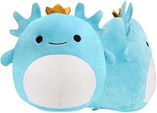 Axolotl Stuffed Animal Plush Toy,Super Soft Axolotl Plush Pillow Doll Lumbar Back Cushion,Gift for Kids Boy Girls Birthdays,Halloween,Christmas(20cm/7.87")