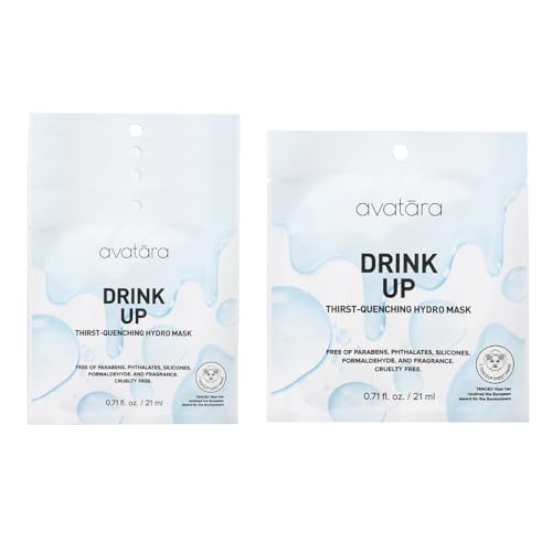 Avatara Drink Up Hydrating Face Masks 5-Pack