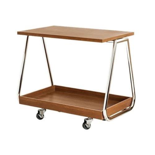 Mesa de té minimalista para desayunos en el sofá y tardes de lectura en sala