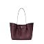 Silver-tone Hardware/Pebble Leather/Oxblood