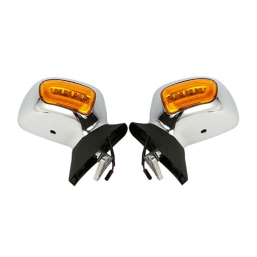 Rétroviseurs Moto LED Orange Améliorent la Visibilité Goldwing GL1800