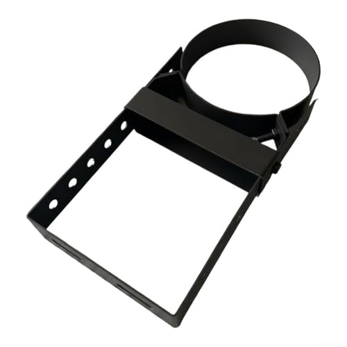 Support fixation tuyau cheminée acier inoxydable réglable 150 200 mm