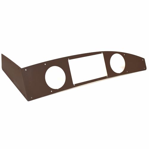 Cobalt Boat Blank Dash Panel 503156WB | 30 3/4 Inch Brown Aluminum