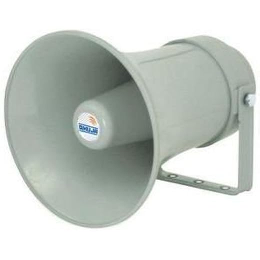 Ahuja UHC 30 100 Watts Wired Outdoor Speaker Black