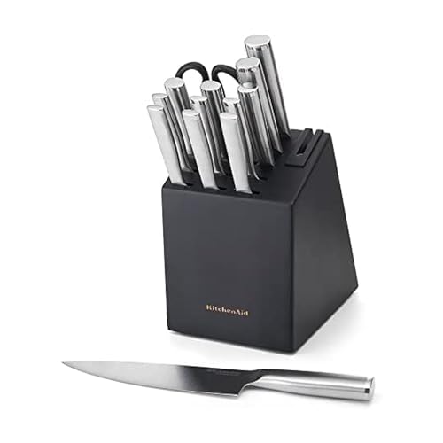 KitchenAid Gourmet Forged Stainless Steel Knife...