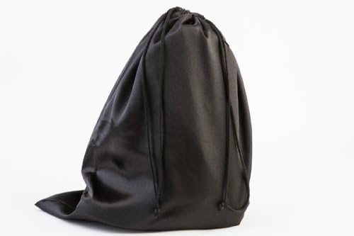 Travel and Storage Boot Bags, Cowboy Boot Bag, Made of Strong Water Proof Ballistic Nylon w/Locking Drawstring (Black) -Set of 4 Travel Boot Bags, 23" X 19" image 5