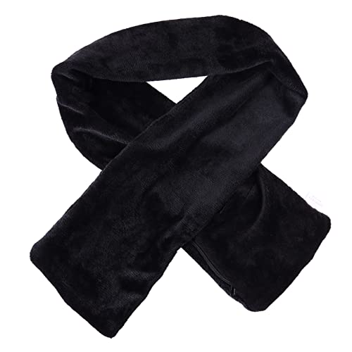 NOLITOY Heating Neckerchief for Winter Neck and Shoulder Heating Pad for Men Women Warm Scarf Hidden Cable