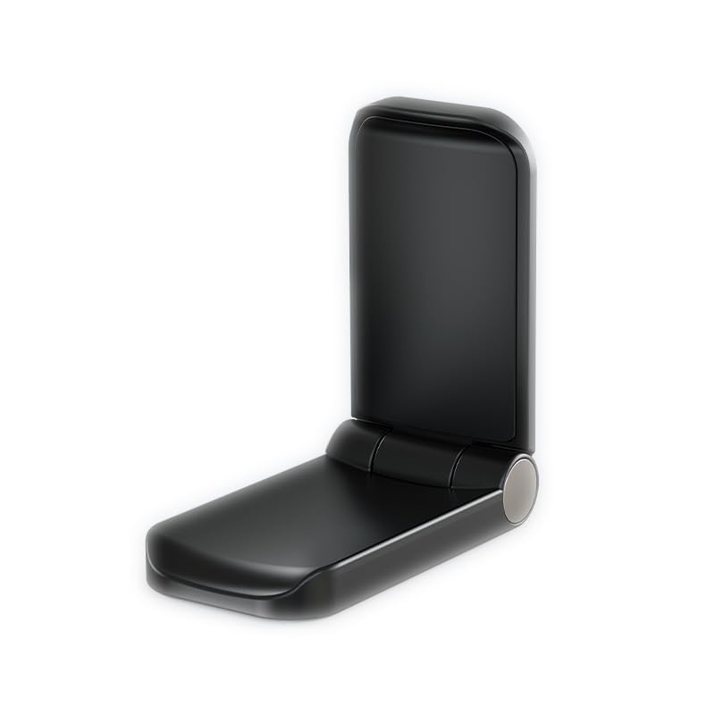 – Headphone Stand - Magnetic Foldable Headset Holder with Strong Adhesive, Headset Stand Holder Clip Under Desk, Compatible with AirPods Max, Sennheiser, Beats, Bose, AKG, JBL, HyperX, and More