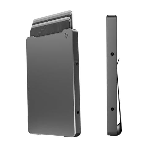 Groove Life Groove Wallet Gunmetal with Money Clip Cover