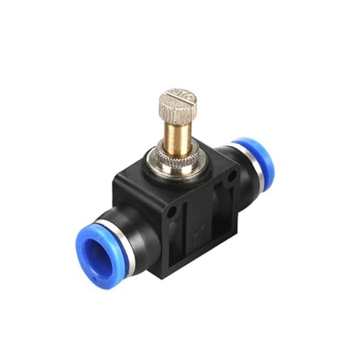 Raccord pneumatique LSA 8mm connecteur rapide tube plastique gaine eau et air