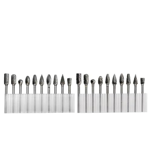 Limes rotatives carbure de tungstène 3x6mm durabilité extrême pour fraisage net