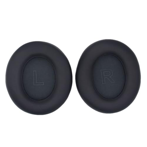 Anker Soundcore Life Q30 Q30 Q30bt Q35 ノイズキャンセリングヘッドフォン用交換用Q30イヤーパッド、プレミアムプロテインレザーヘッドセット付きフォームカバー、イヤークッションカップカバー修理部品(ブラック)