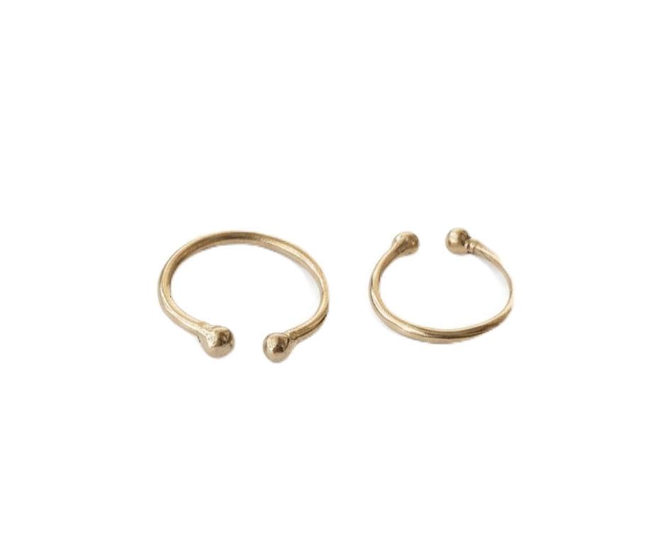 Gold Plated Five Metal Adjustable Toe Rings for Women, Traditional Panchaloha/impon Metal Daily use Jewelry,-image-47