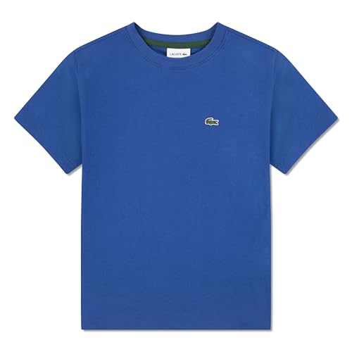 Lacoste Replenishment Boys Jersey T-Shirt Royal Blue 14
