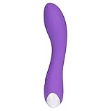 Wand Massager by Gonzo - Waterproof, Multi-Speed, & Rechargeable - Medical Grade Silicone in Vibrant Purple - 1 Year Warranty