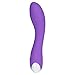 Wand Massager by Gonzo - Waterproof, Multi-Speed, & Rechargeable - Medical Grade Silicone in Vibrant Purple - 1 Year Warranty