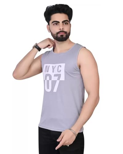 Image of Nylon Gym Vests for Men, Soft & Comfortable