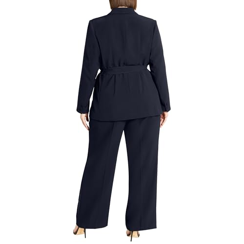 City Chic Women's Jacket-Belted Yasmine2