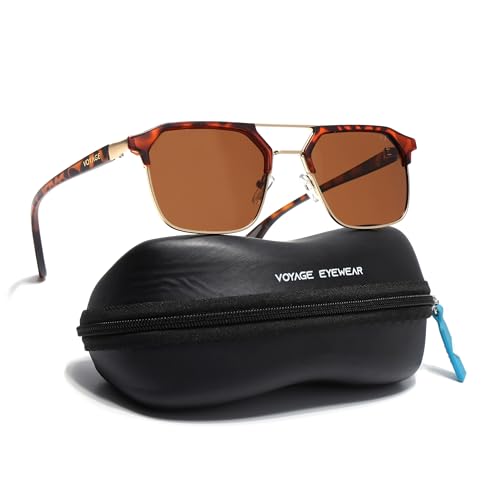 Image of Voyage Square Polarized Sunglasses for Men & Women