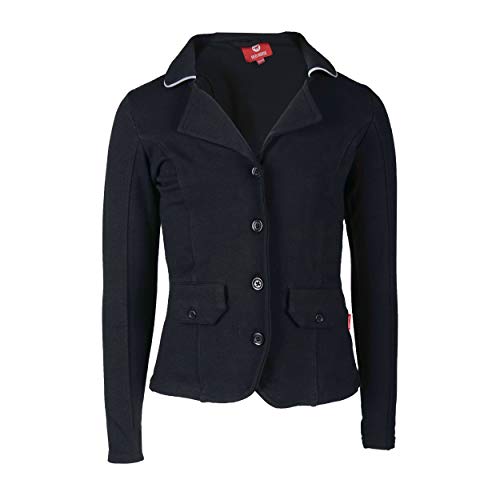 Veste d'équitation compétition Horka Carousel filles noire taille 176 pour concours