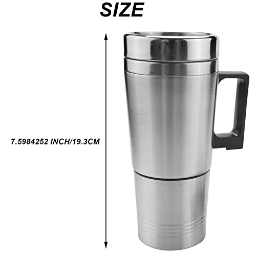 Kettle para auto 12V 300ml portátil para café y té miniatura 5