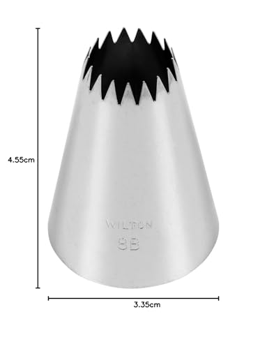 Miniatura 7 de Wilton Boquilla De Decoración, Acero Inoxidable, Metal, 4.59x4.75x9.44 Cm