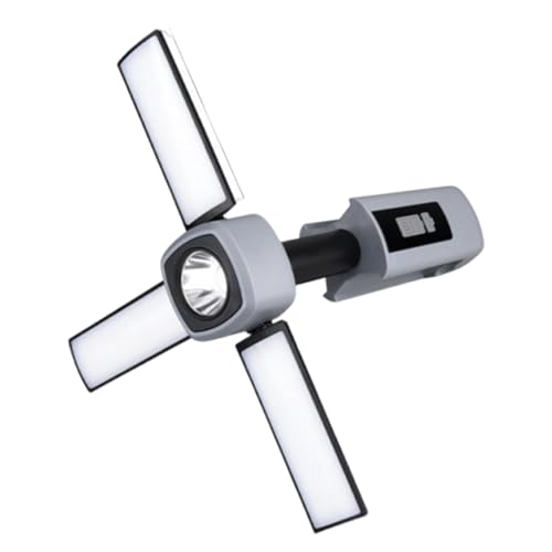 Lampe de camping pour randonnée et aventures outdoor avec base aimantée