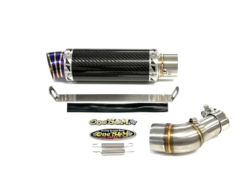 Amazon | W2-154CB 純正エキパイ専用 50.8mm 50.8φ マフラー 中間