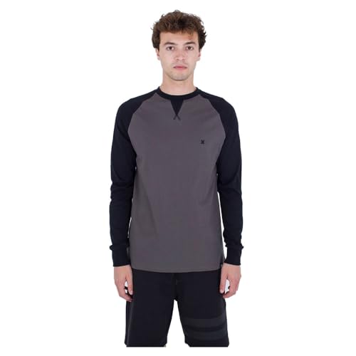 Hurley M Low Tide Ls Tee T-Shirt Homme top manches longues vêtement sport plage